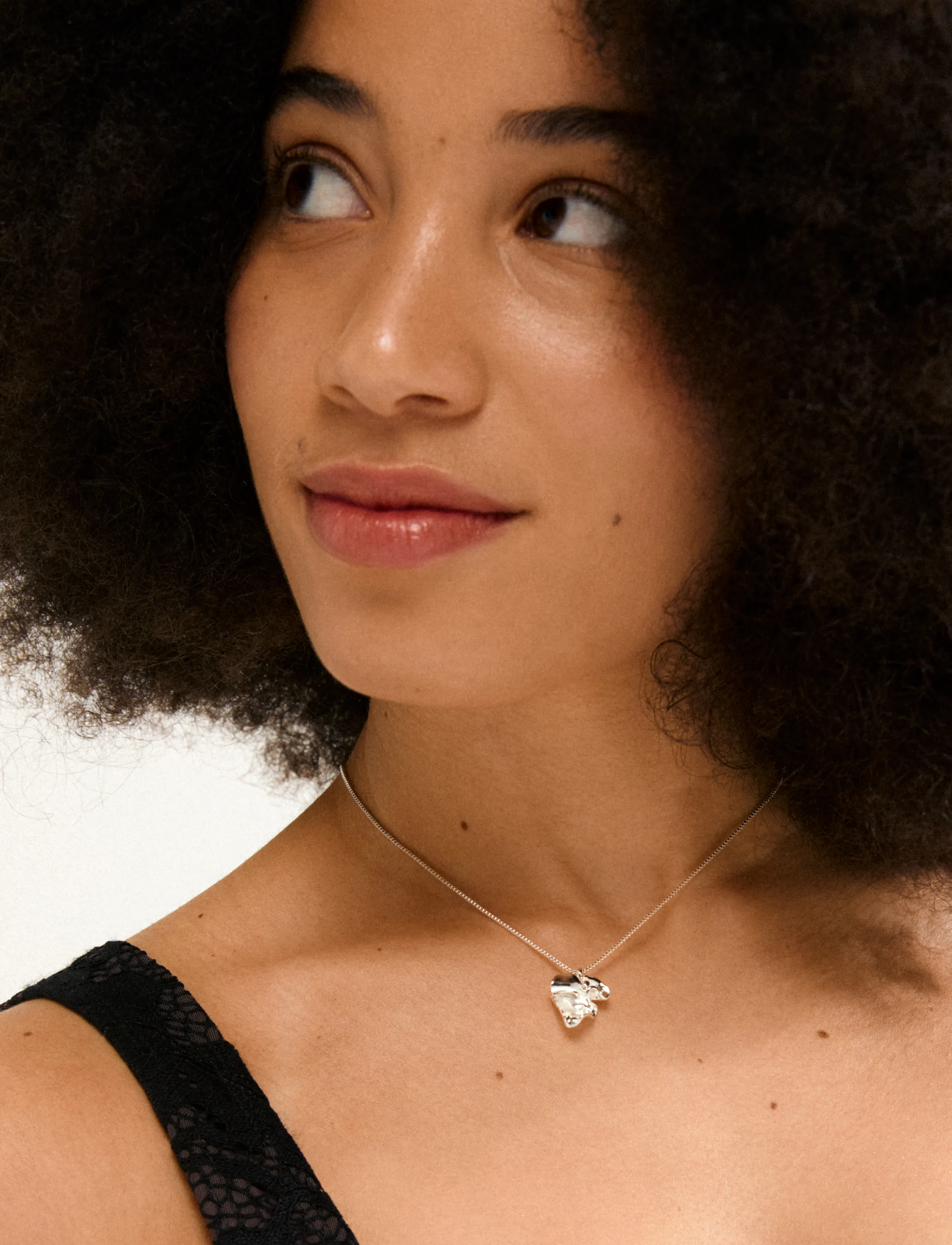 Pilgrim Luis Necklace Silver-Plated, One Size, Silver, Halskæder > Smukke Halskæder, Dame