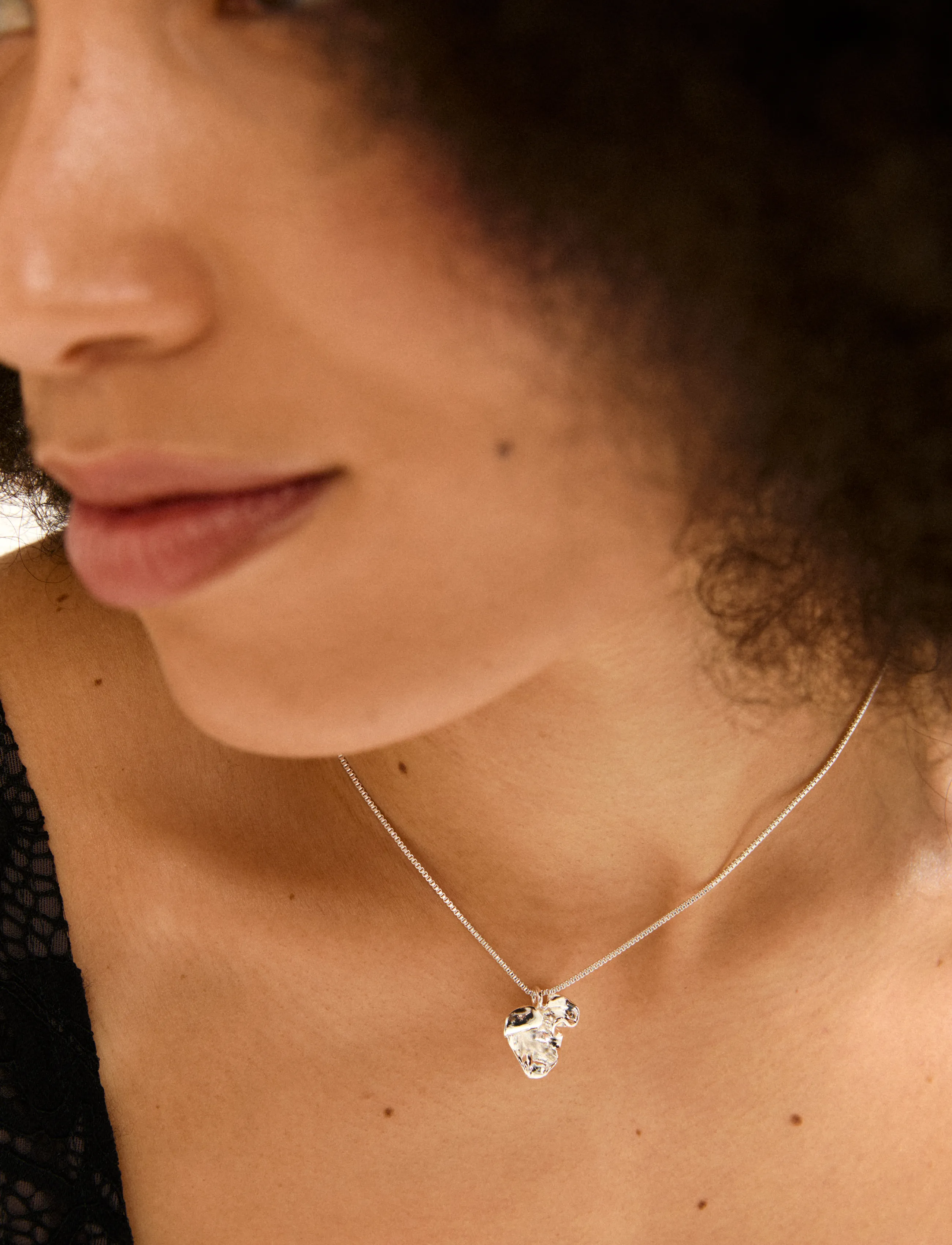 Pilgrim - LUIS necklace silver-plated - halskjeder med anheng - silver plated - 3