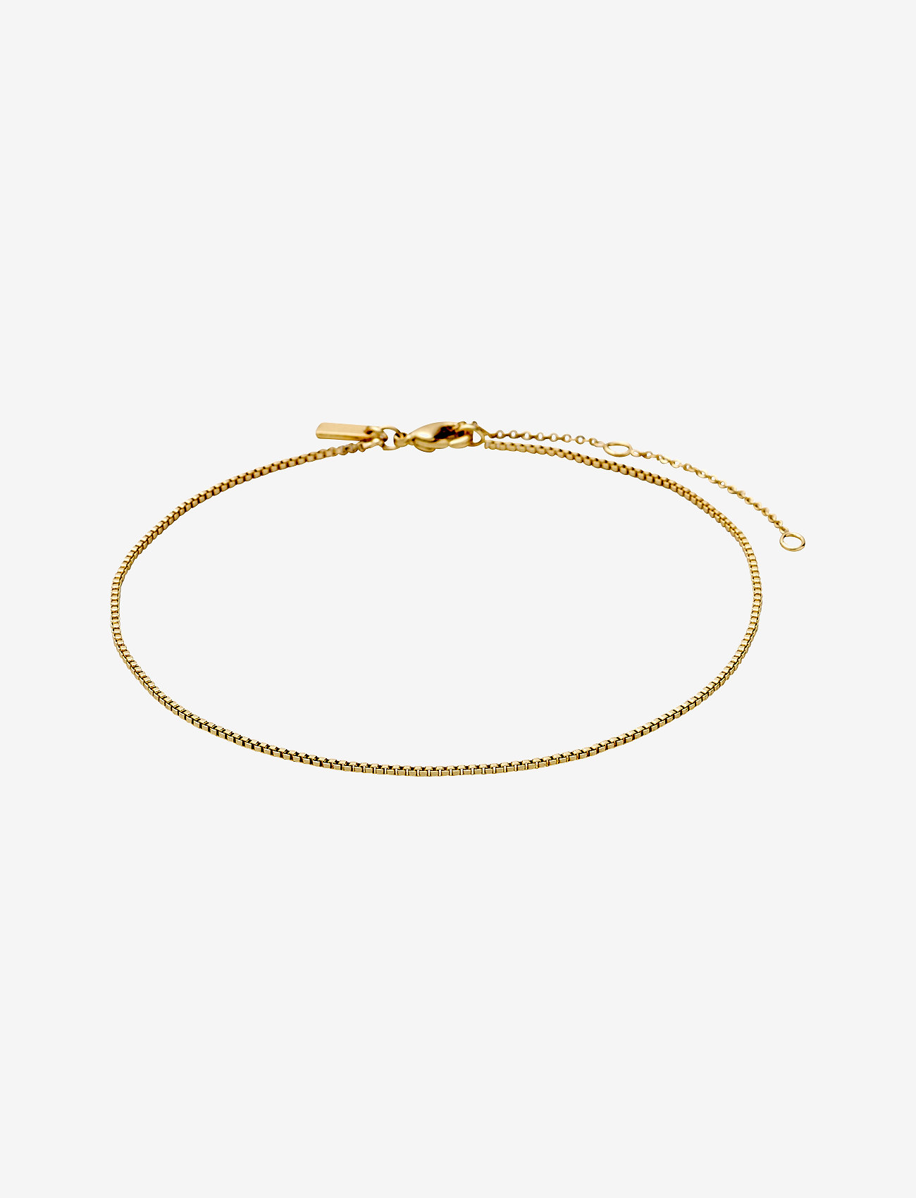 Pilgrim PALLAS recycled anklet - Konfirmationstøj - GOLD PLATED / gold