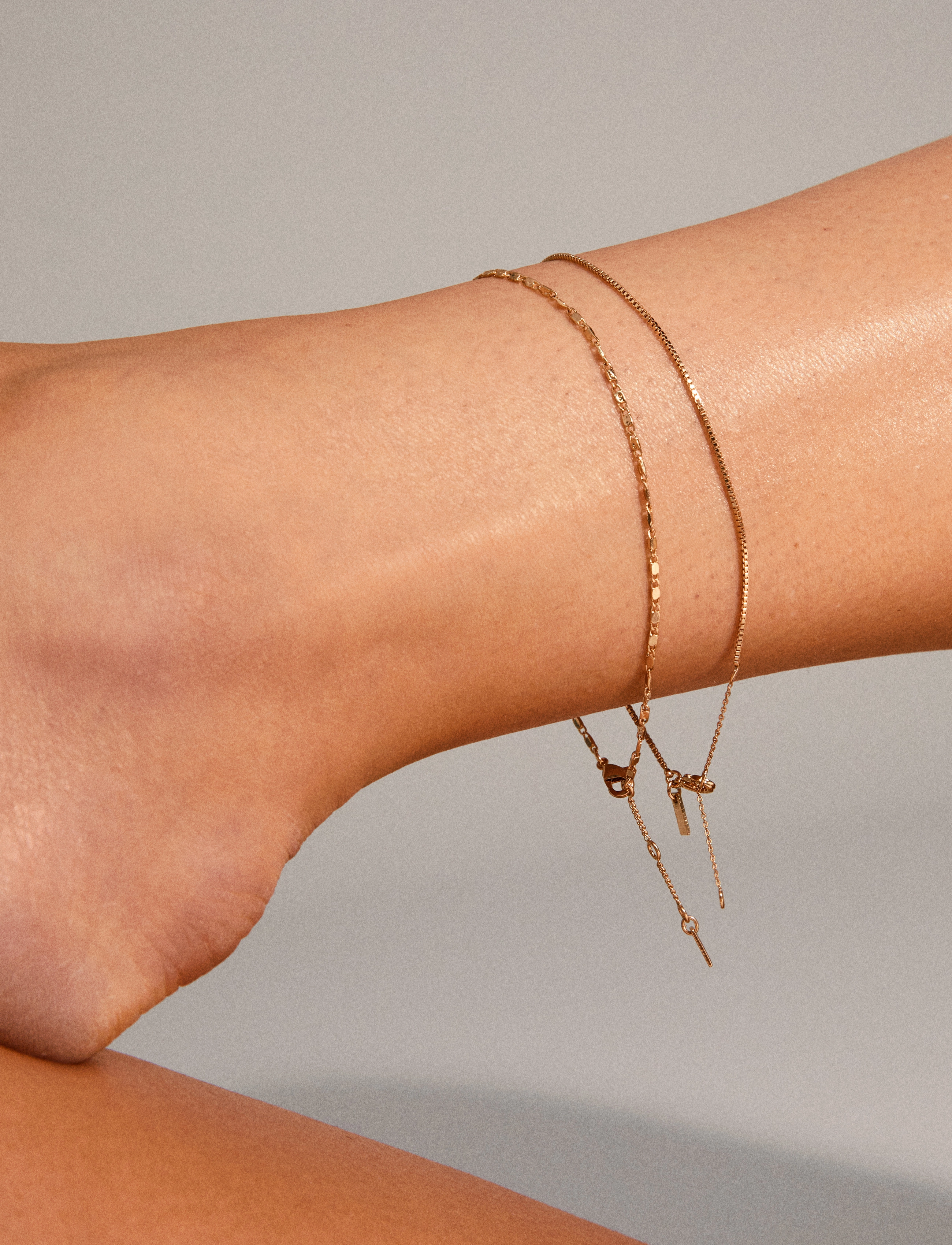 Pilgrim Pallas Recycled Anklet, One Size, Jewellery, Gold - Ankle Chain, Frauen