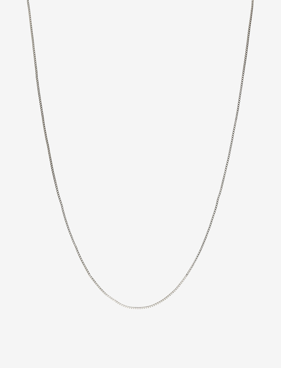 Pilgrim - NANCY necklace 60 cm - chain necklaces - ox silver - 0