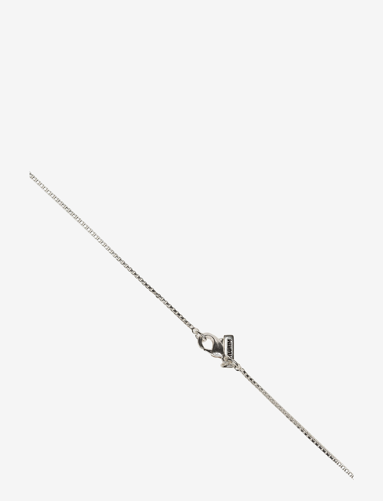 Pilgrim - NANCY necklace 60 cm - lenkekjeder - ox silver - 1