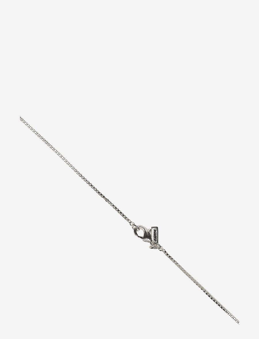 Pilgrim - NANCY necklace 60 cm - kedjehalsband - ox silver - 1