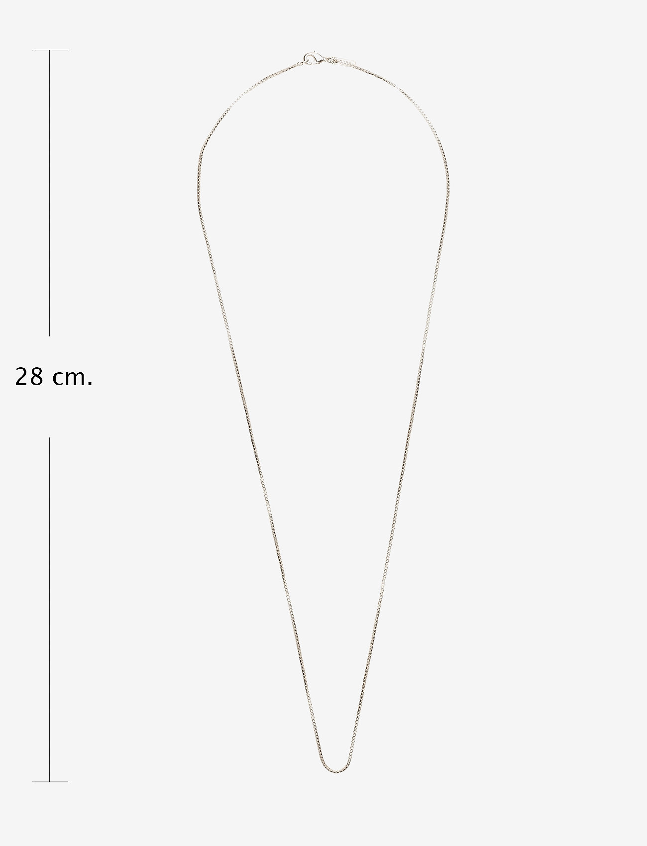Pilgrim - NANCY necklace 60 cm - grandinėlės - ox silver - 2