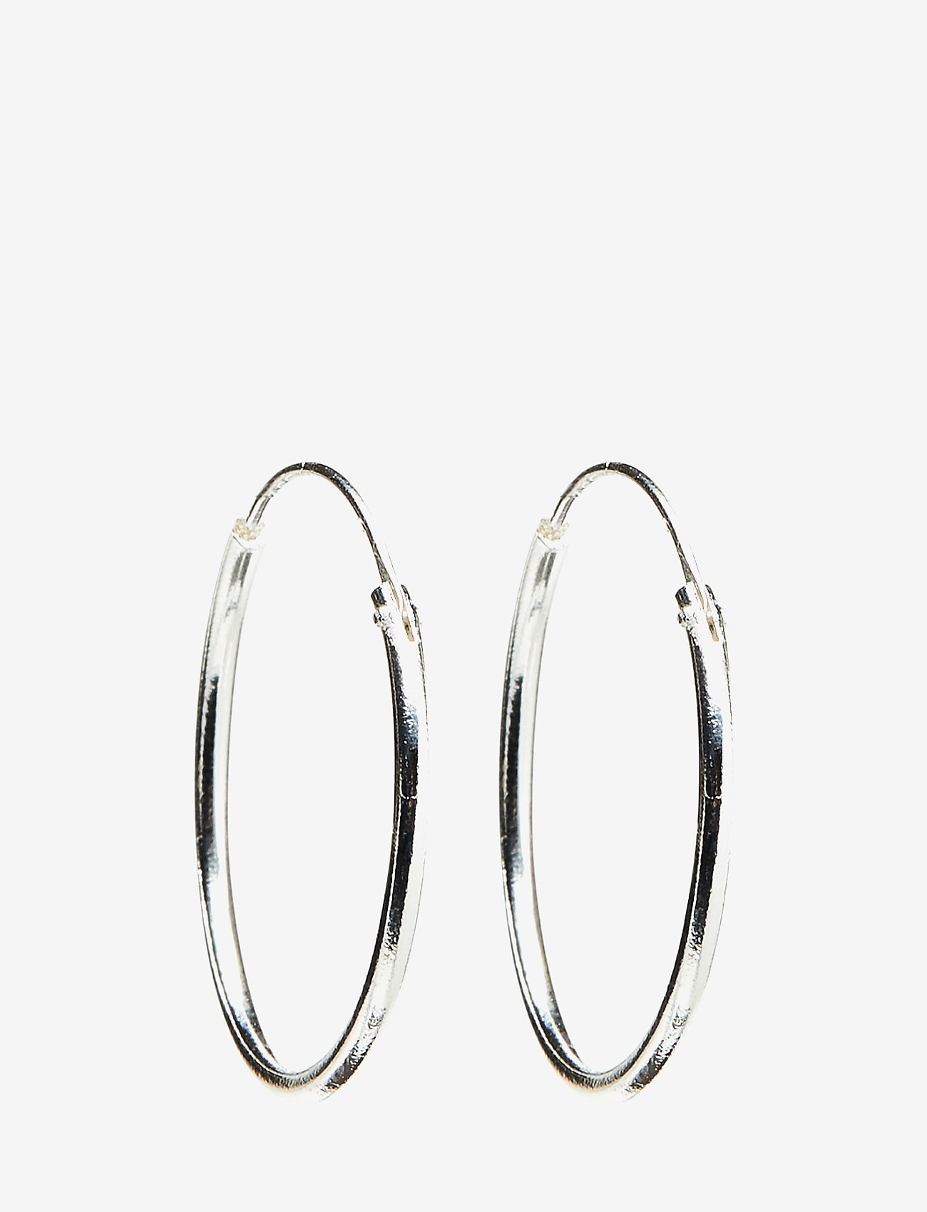 Pilgrim - SANNE small hoop earrings silver-plated - silver plated - 0