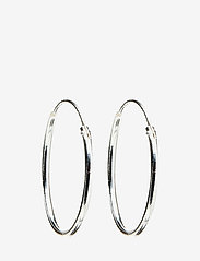 SANNE small hoop earrings silver-plated - SILVER PLATED