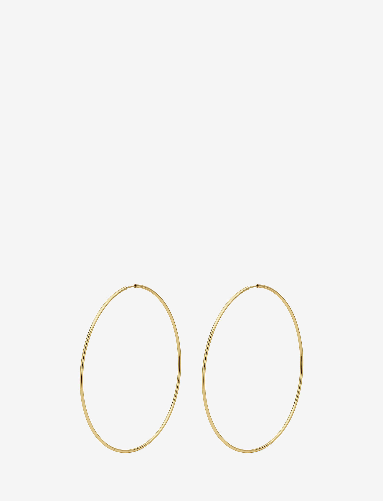 Pilgrim - SANNE X-large hoop earrings - kreolen - gold plated - 1