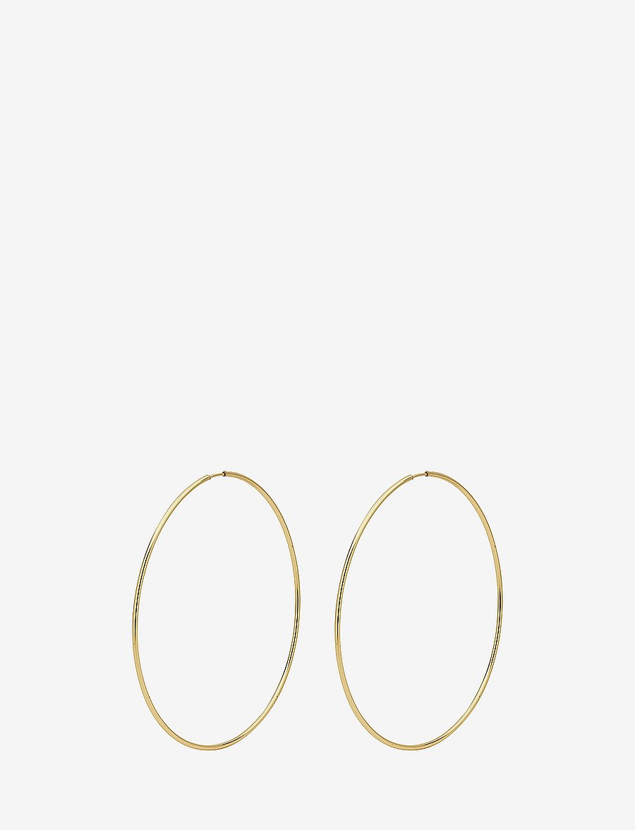 Pilgrim - SANNE X-large hoop earrings - hoops - gold plated - 1