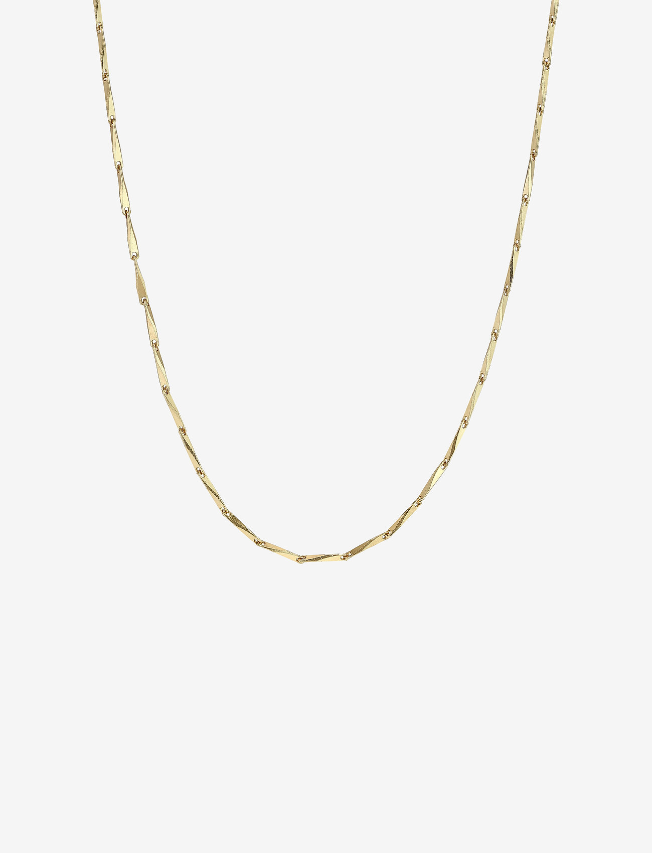 Pilgrim - DEVA recycled necklace - naszyjniki łańcuszkowe - gold plated - 0