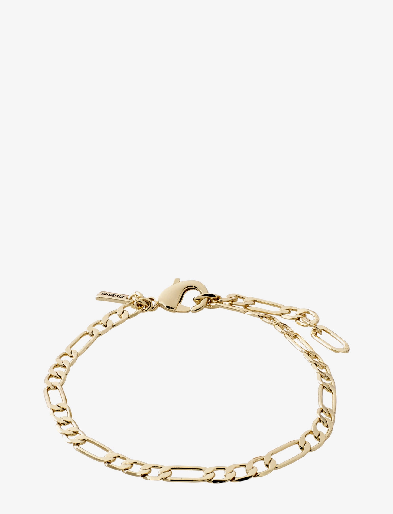 Pilgrim - DALE recycled open curb chain bracelet - gold plated - 0