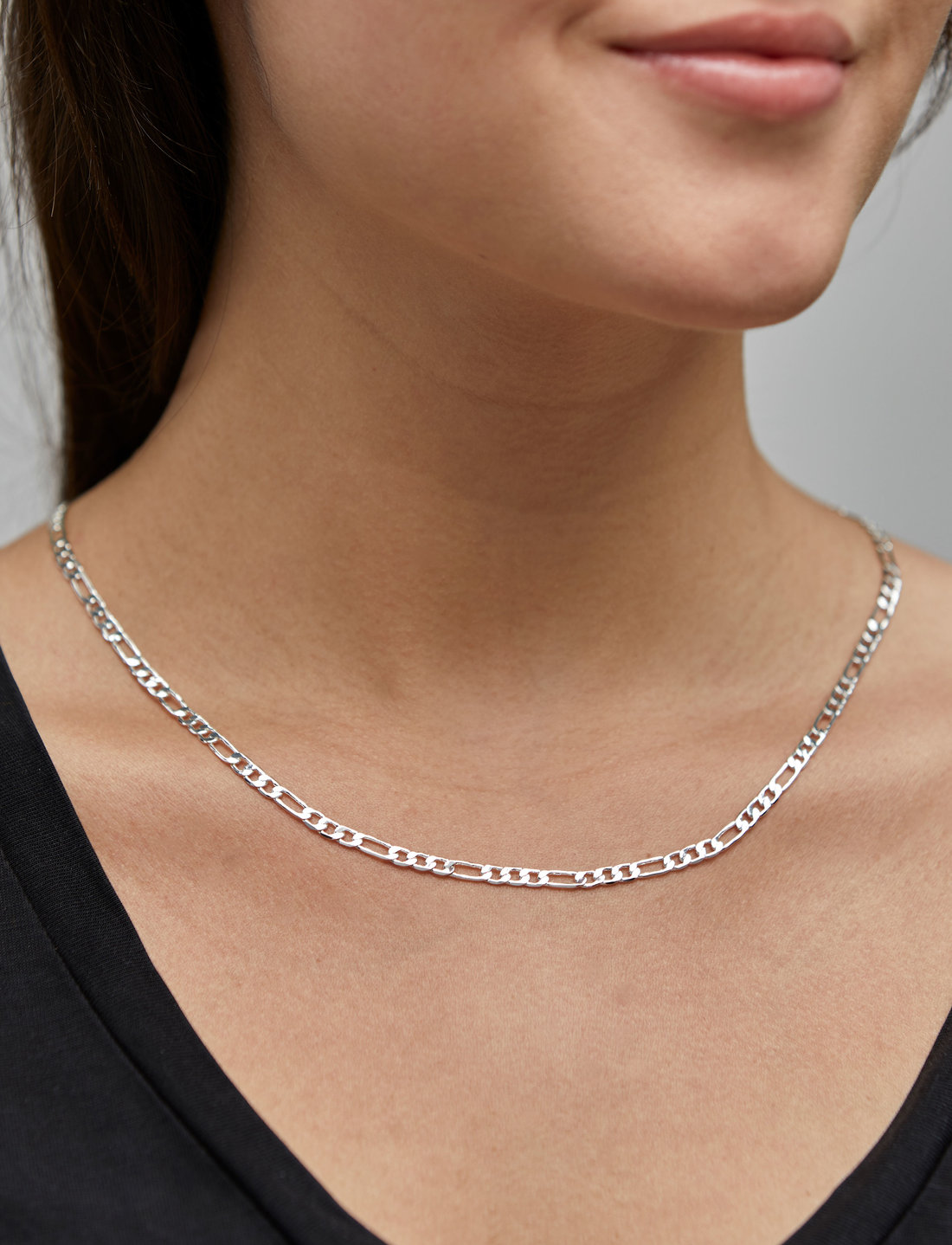 Plated silver chain deals
