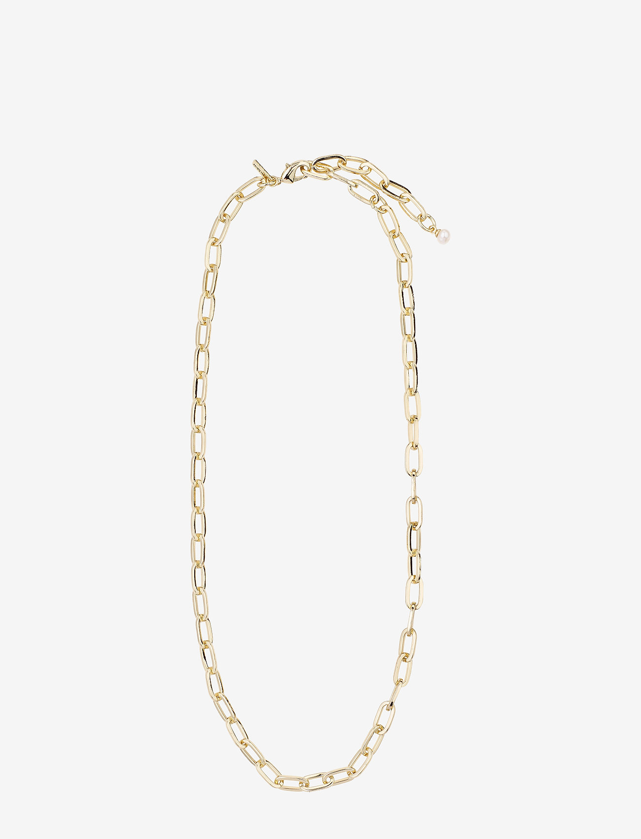 Pilgrim - Necklace Bibi Gold Plated White - gold plated - 1