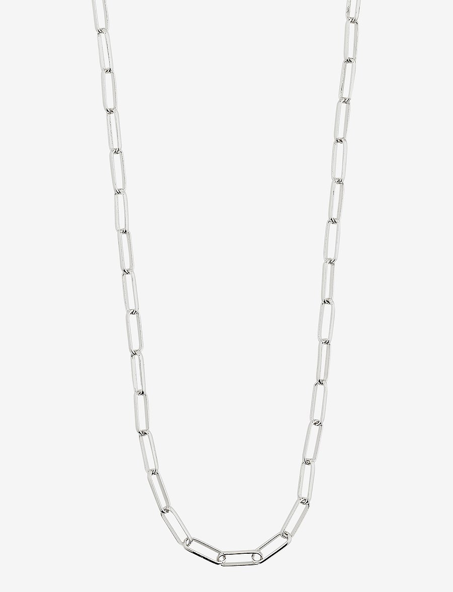 Pilgrim - RONJA recycled necklace - kedjehalsband - silver plated - 1