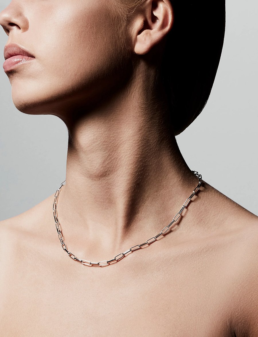 Pilgrim - RONJA recycled necklace - konfirmation - silver plated - 4