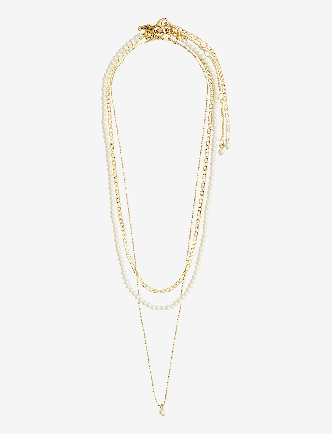 Pilgrim - BAKER necklace 3-in-1 set - gold plated - 1