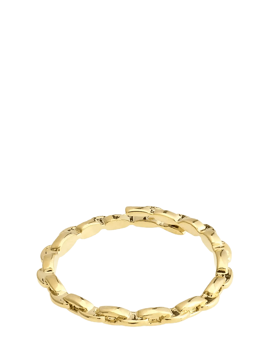 Pilgrim - LULU chain stack ring gold-plated - rings - gold plated - 1