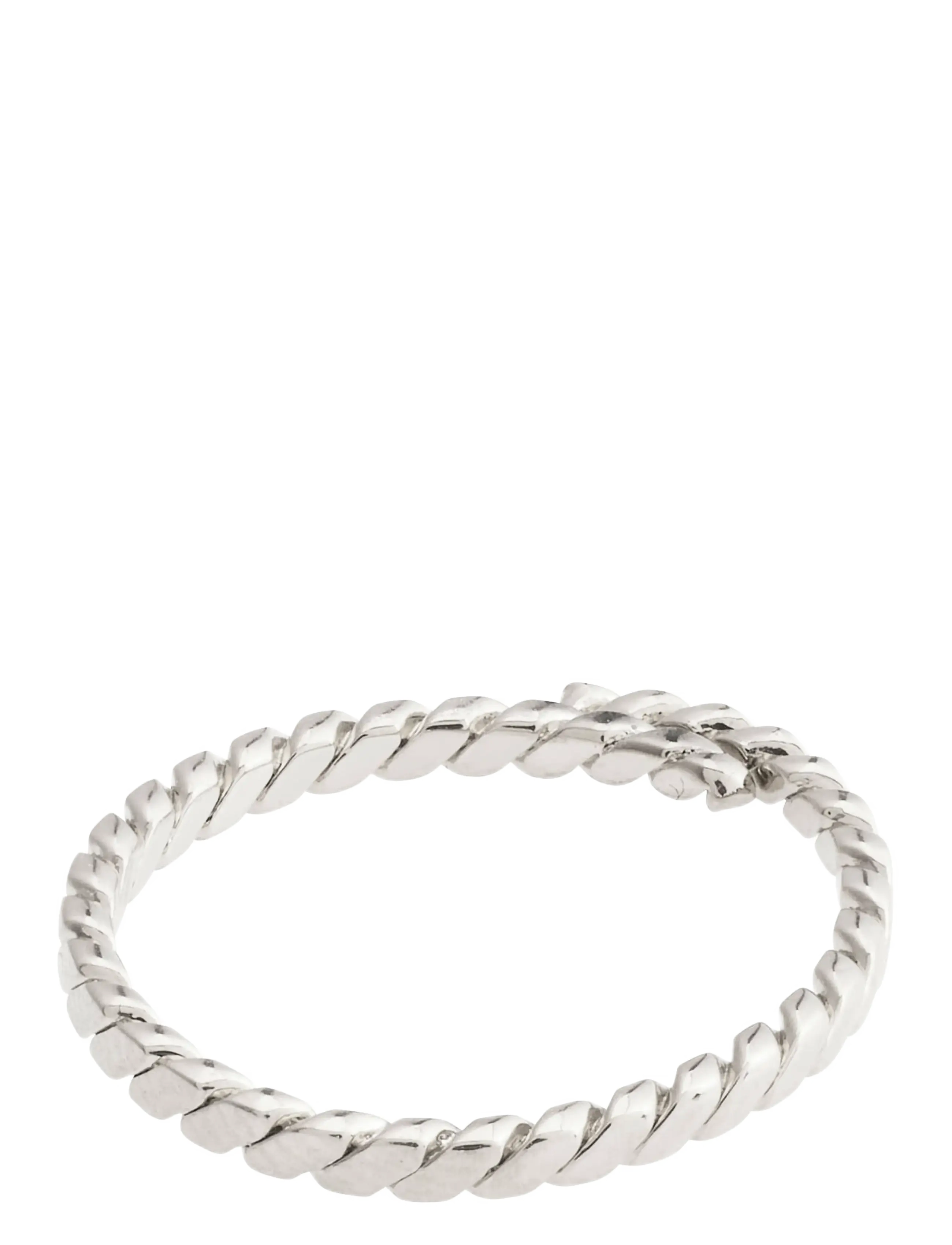 Pilgrim LULU twisted stack ring silver-plated - Accessoires - SILVER PLATED / silver
