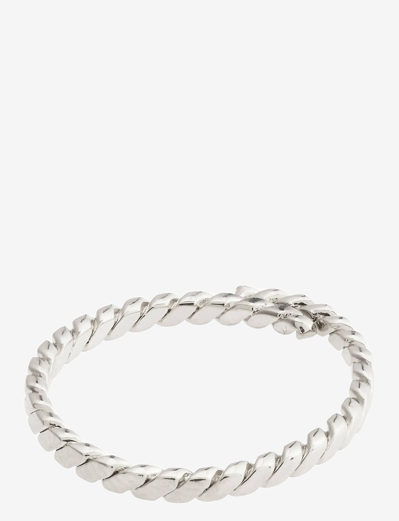 Pilgrim | Lulu Twisted Stack Ring Silver-Plated | ONE SIZE