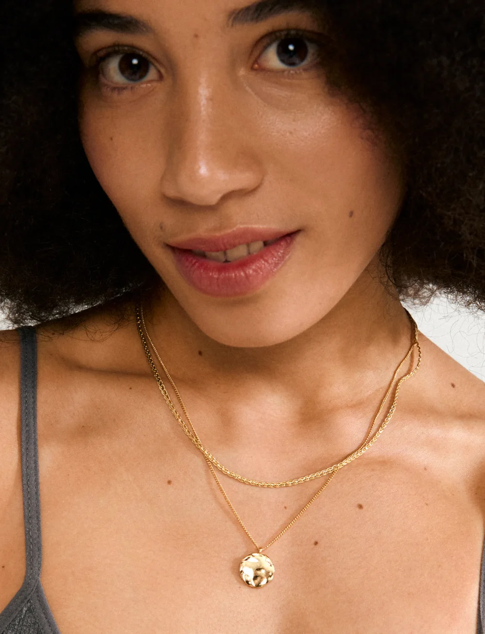 Pilgrim - DECLAN necklace 2-in-1 set, gold-plated - Ķēdītes - gold plated - 0
