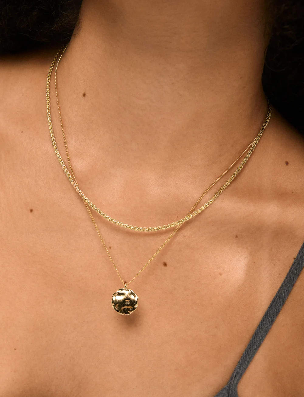Pilgrim - DECLAN necklace 2-in-1 set, gold-plated - Ķēdītes - gold plated - 4