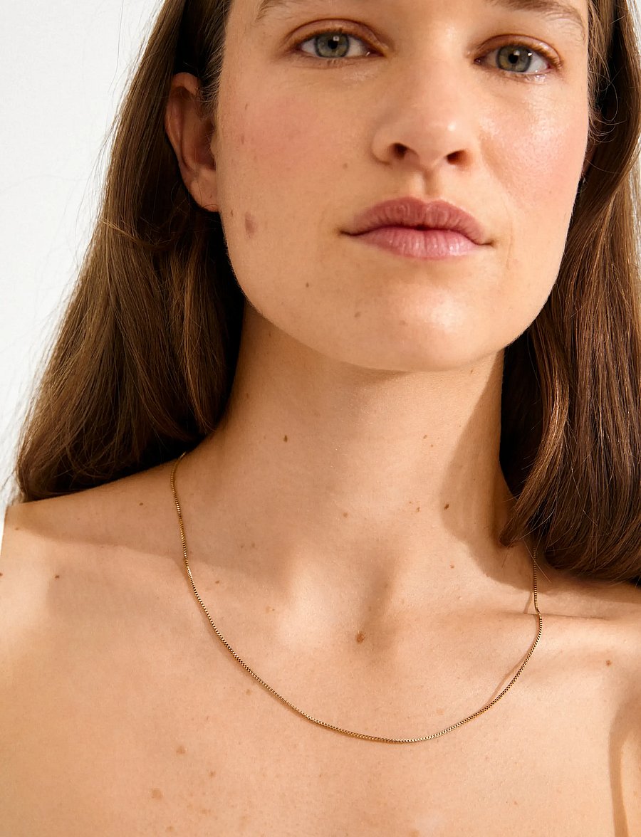 Pilgrim - NANCY necklace 50 cm gold-plated - chain necklaces - gold plated - 2