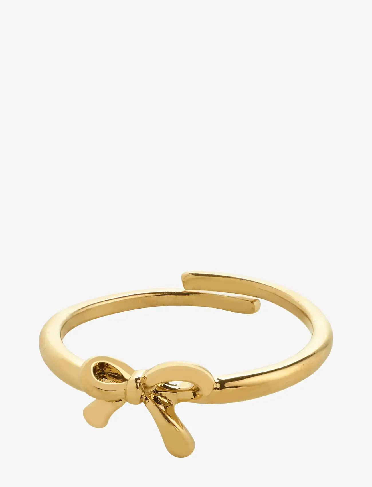 Pilgrim - LULU bow stack ring gold-plated - gold plated - 1
