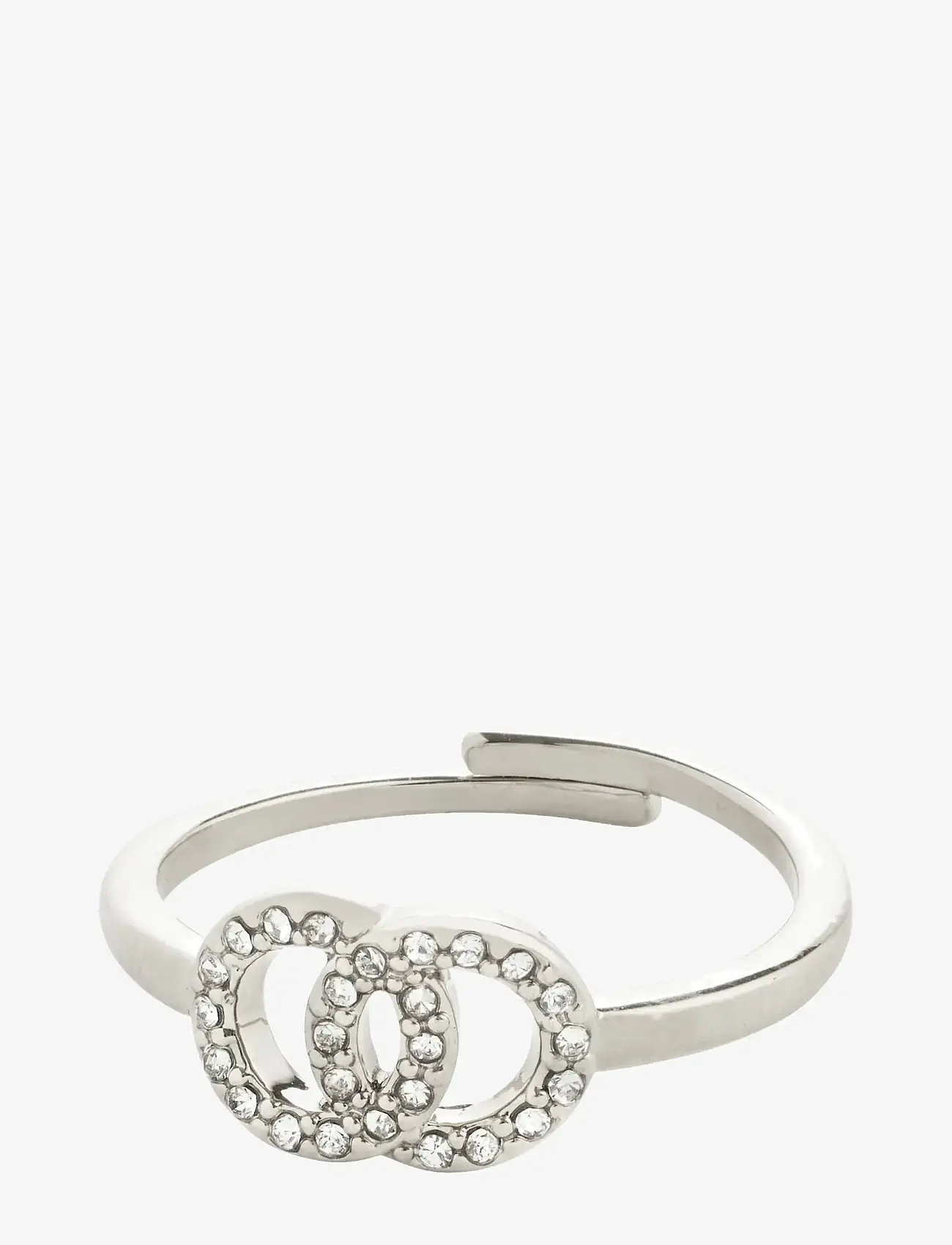 Pilgrim - LULU halos stack ring silver-plated - silver plated - 1