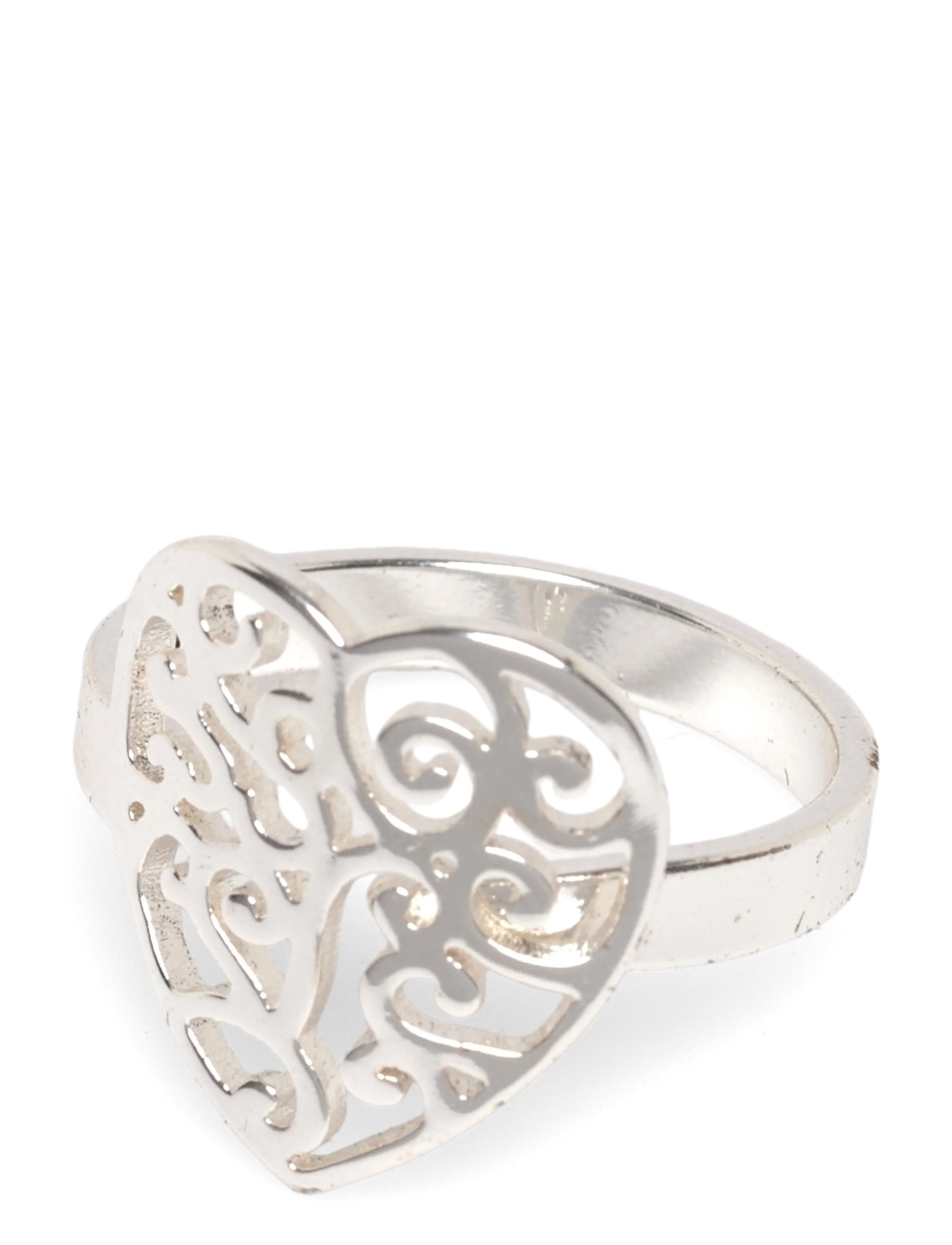 Pilgrim Felice Ring Silver-Plated, One Size, Silver, Smykker > Ringe, Dame
