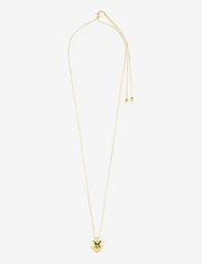 Pilgrim - SOPHIA recycled heart necklace - vėriniai su pakabukais - gold plated - 2