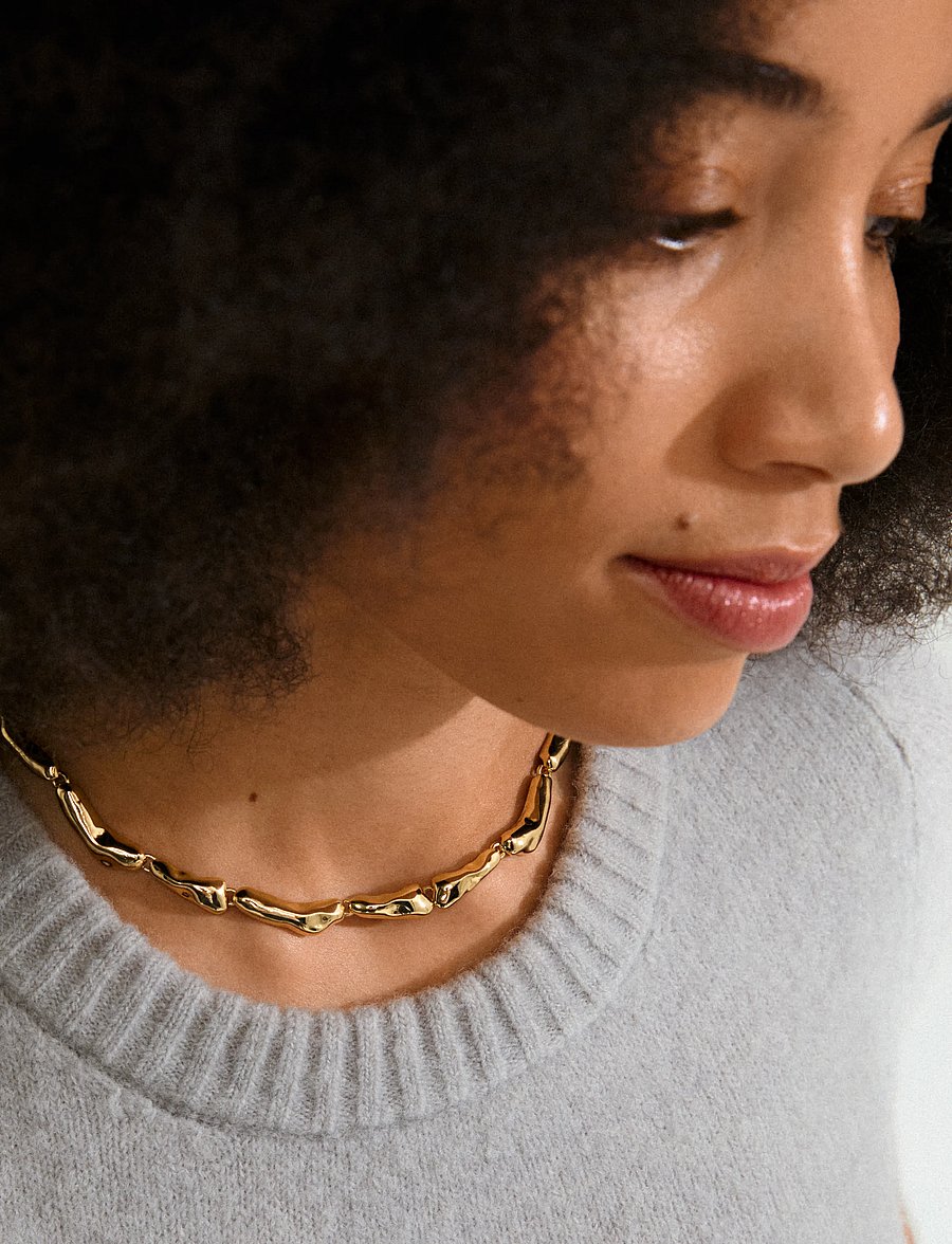 Pilgrim - HARRISON necklace gold-plated - statement halskæder - gold plated - 3