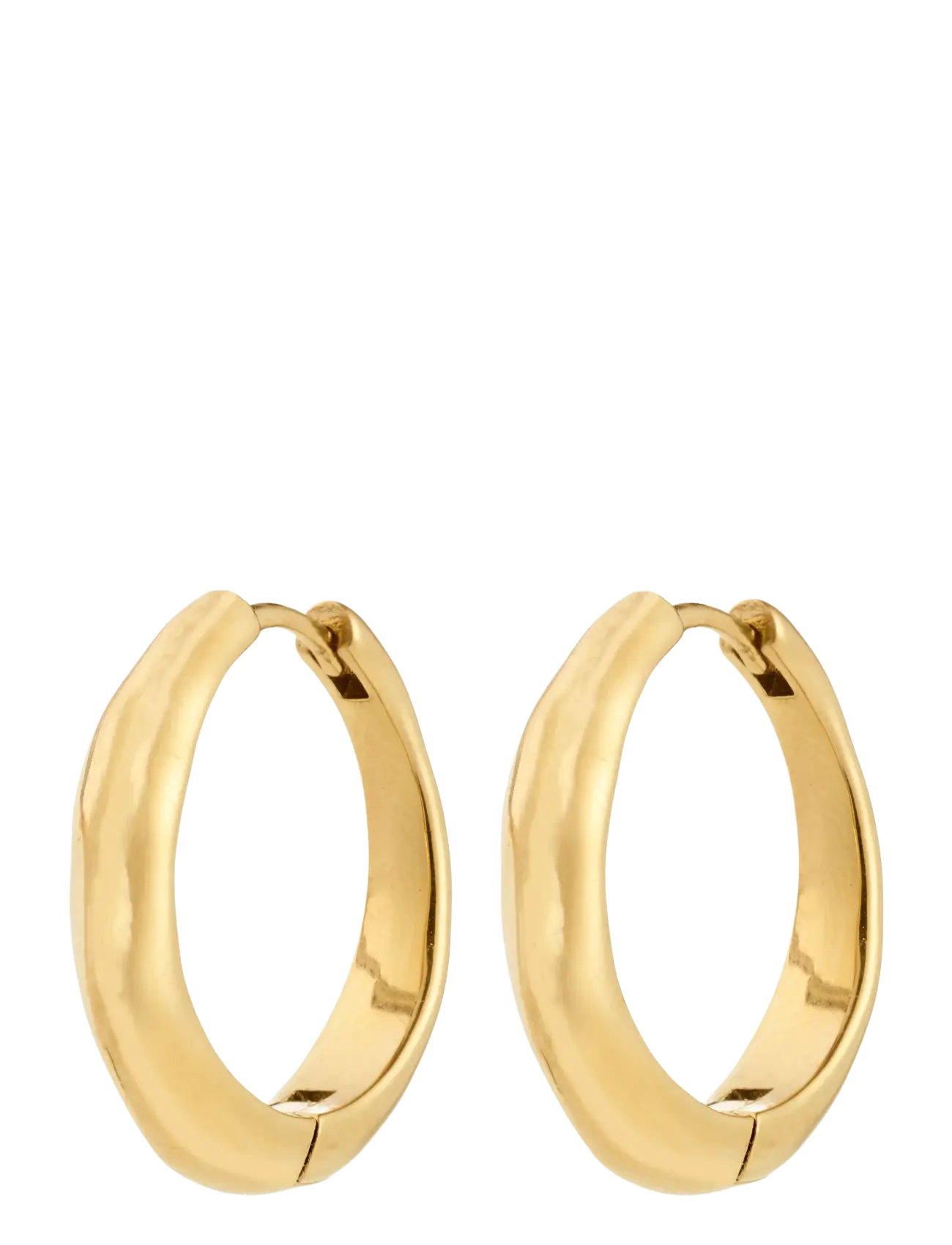PILGRIM Harrison Hoops Gold-Plated Gold - One Size - Damen