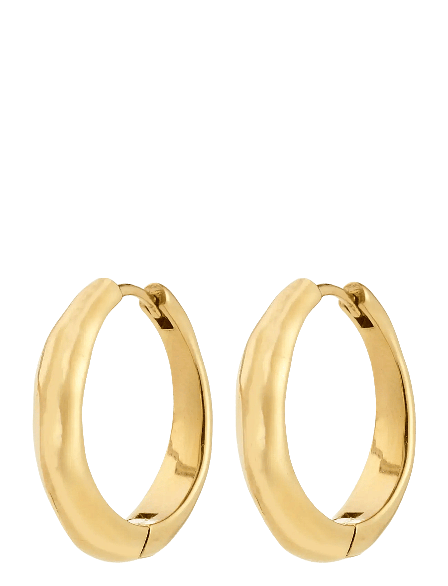 Pilgrim - HARRISON hoops gold-plated - hopen - gold plated - 1