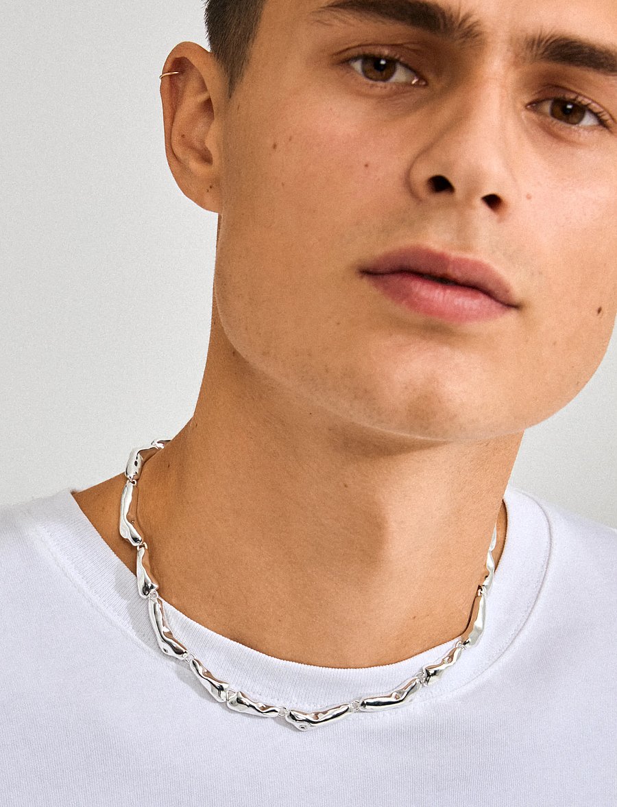 Pilgrim - HARRISON necklace silver-plated - kedjehalsband - silver plated - 0