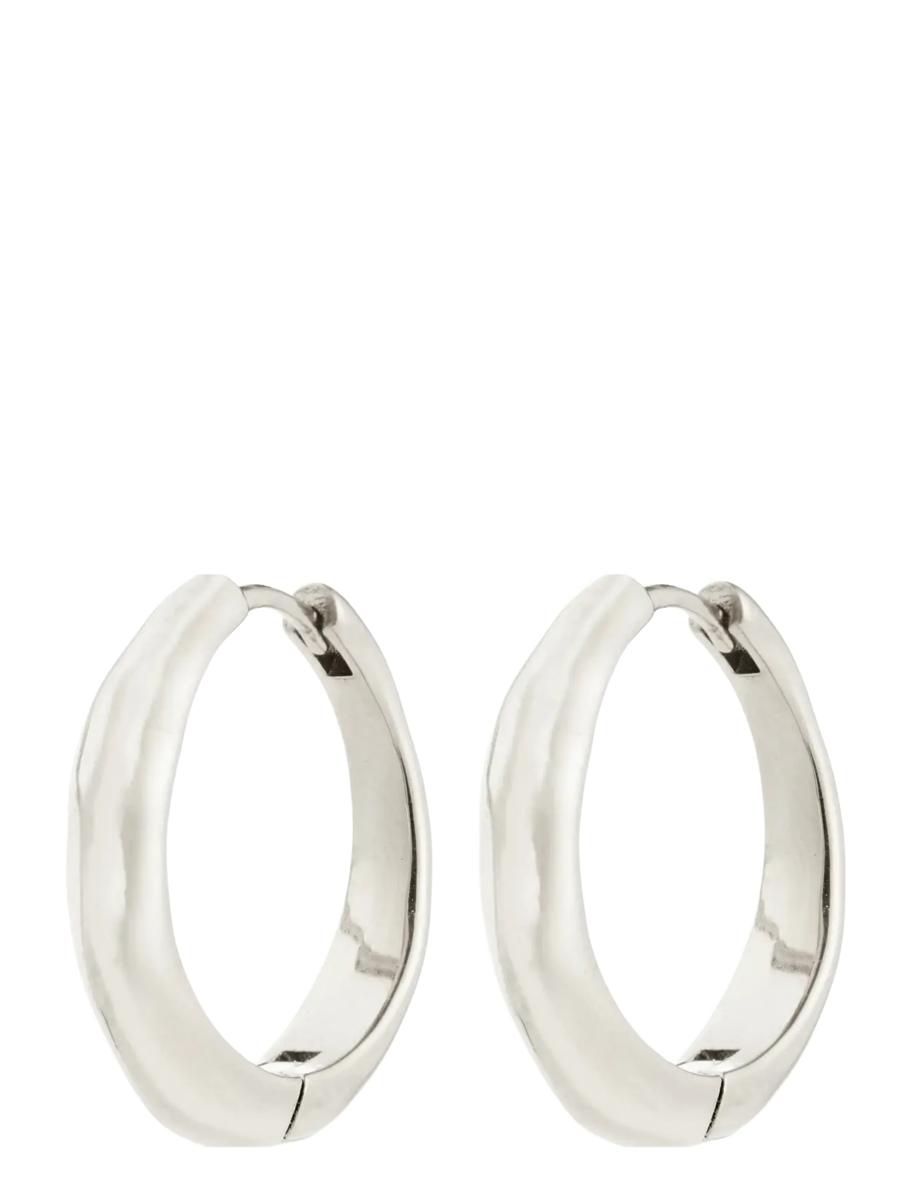 PILGRIM Harrison Hoops Silber-Plated Silber - One Size - Damen