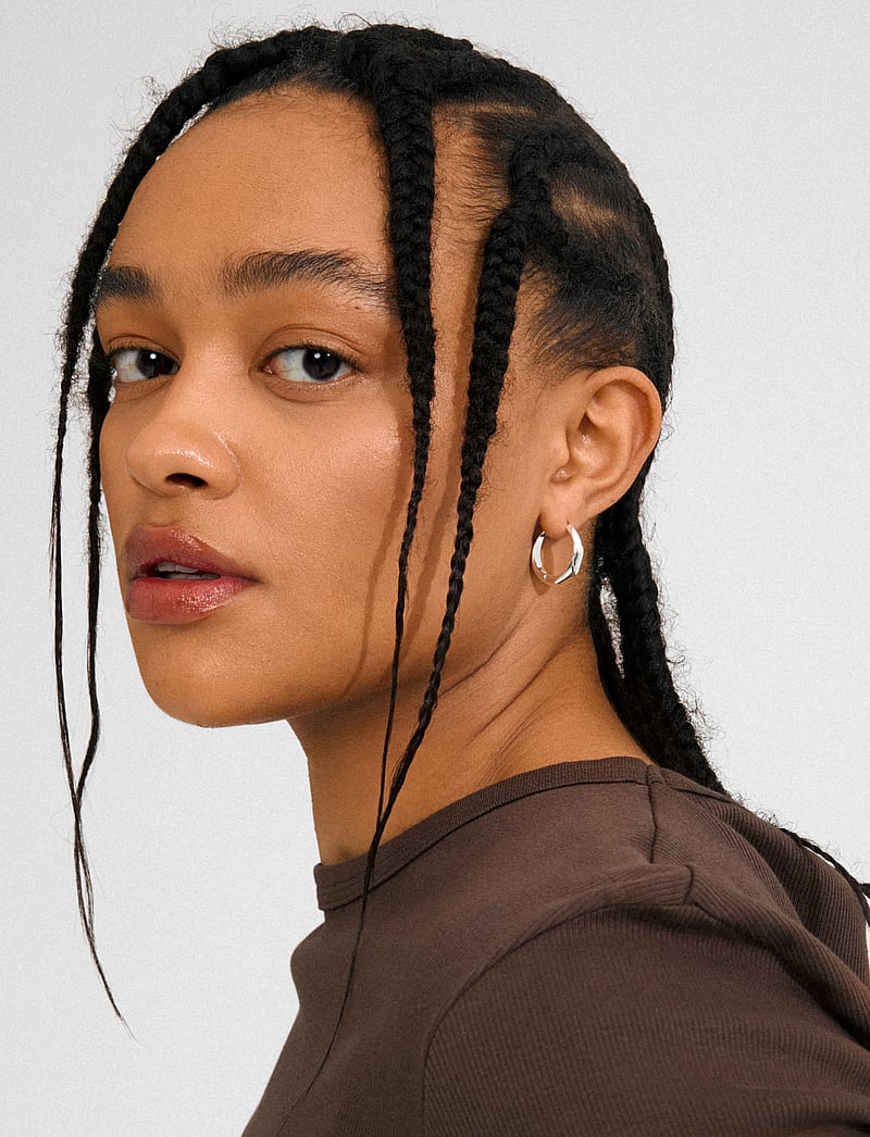 Pilgrim - HARRISON hoops silver-plated - hoops - silver plated - 0