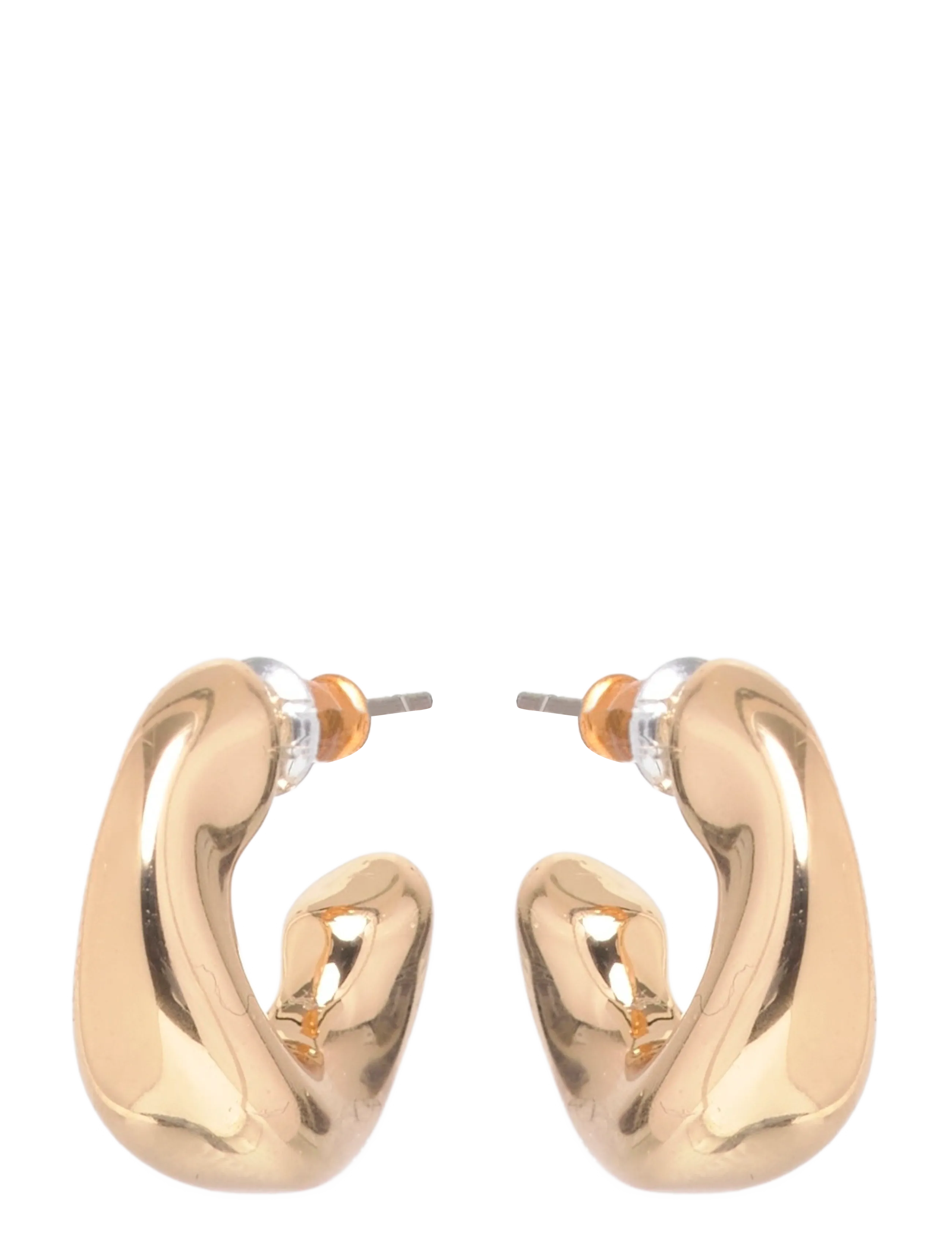 Pilgrim JENNINGS hoop earrings gold-plated - Uus - GOLD PLATED / gold