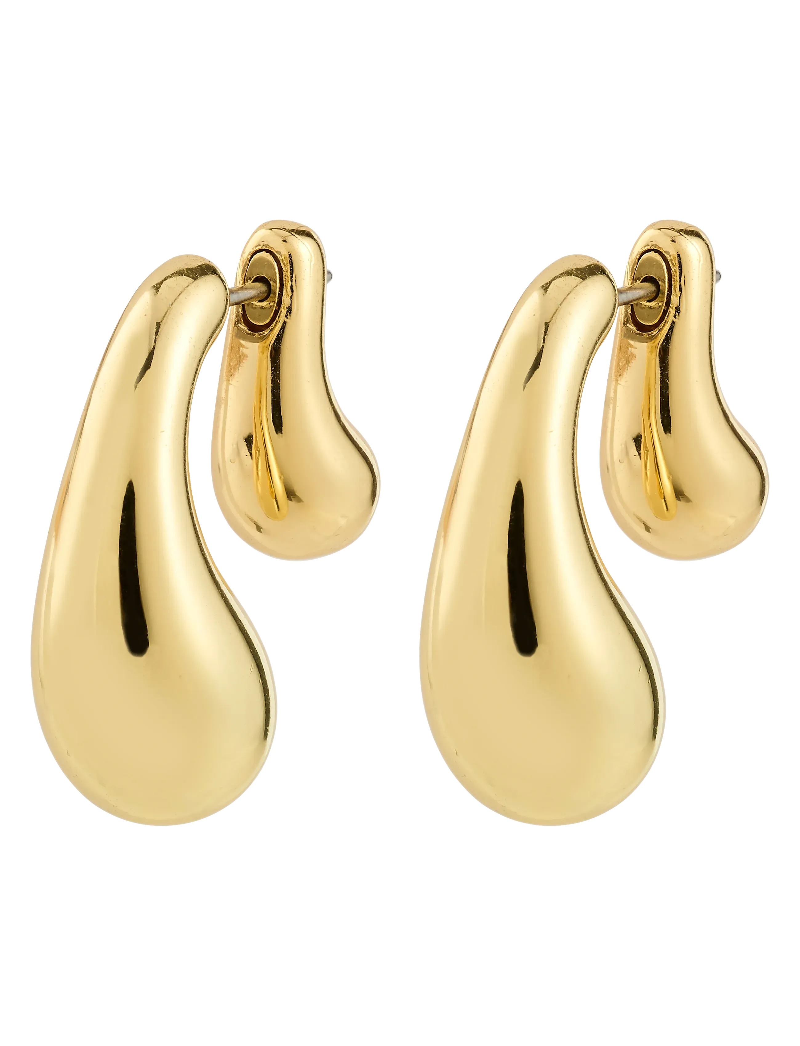PILGRIM Jennings Ohrringe Gold-Plated Gold - One Size - Damen