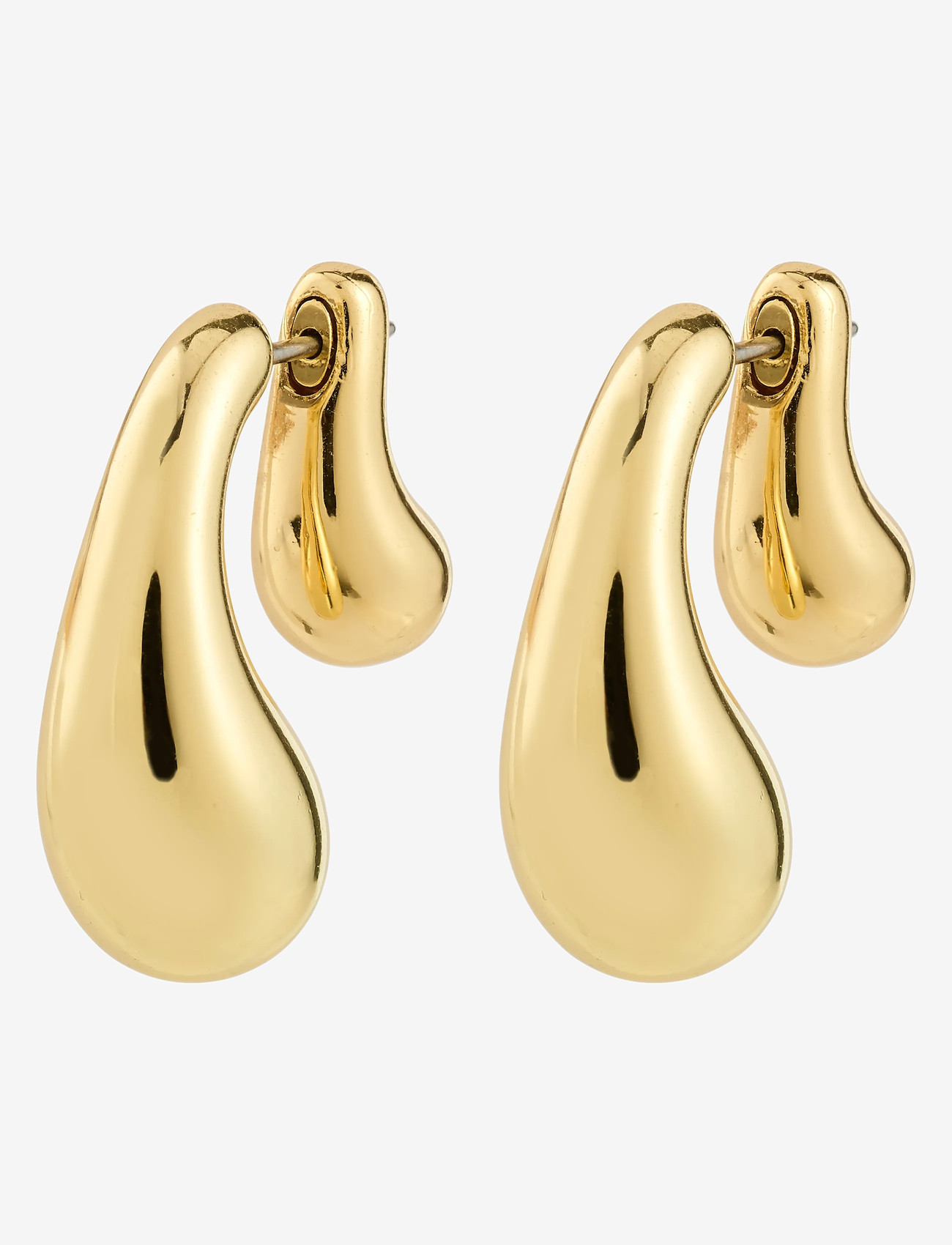 Pilgrim - JENNINGS earrings gold-plated - silmatorkavad kõrvarõngad - gold plated - 1