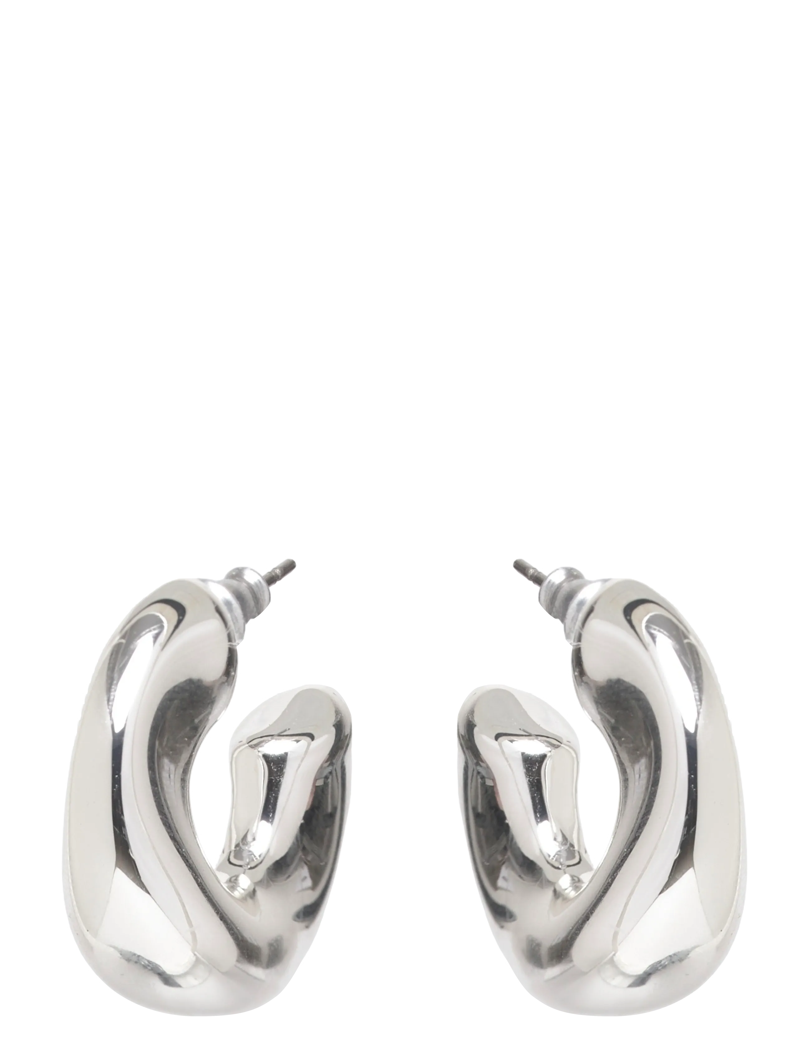 Pilgrim JENNINGS hoop earrings silver-plated - Danska märken - SILVER PLATED / silver