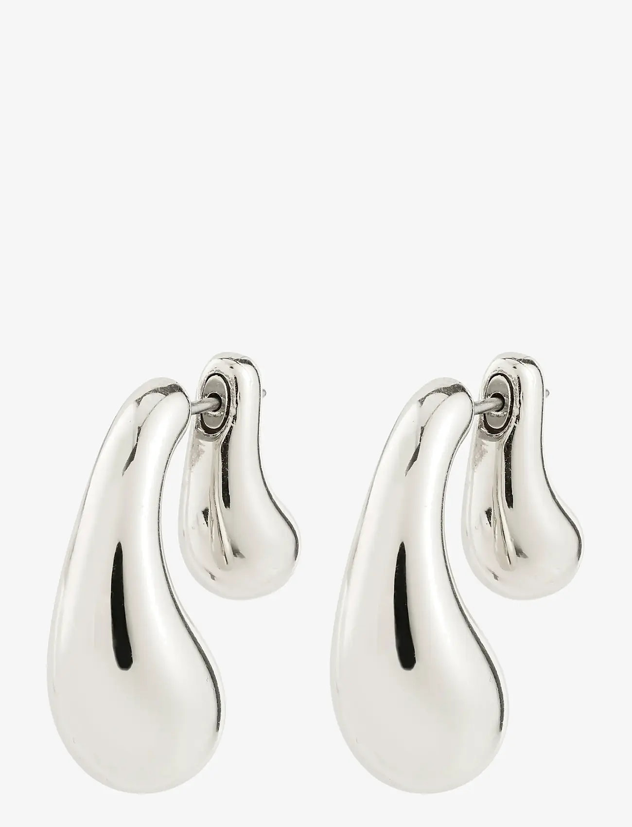 Pilgrim - JENNINGS earrings silver-plated - statement-ohrringe - silver plated - 1