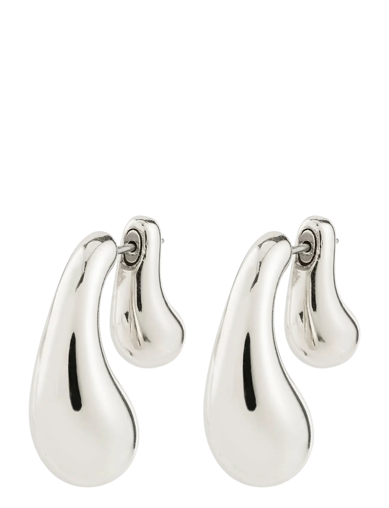 JENNINGS earrings silver-plated - SILVER PLATED