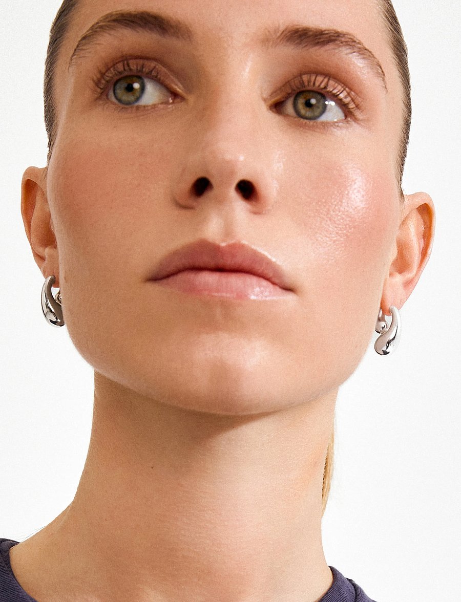 Pilgrim - JENNINGS earrings silver-plated - silmatorkavad kõrvarõngad - silver plated - 2