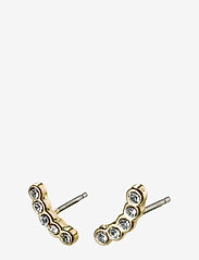 Pilgrim - ANITA crystal earrings gold-plated - gold plated - 0