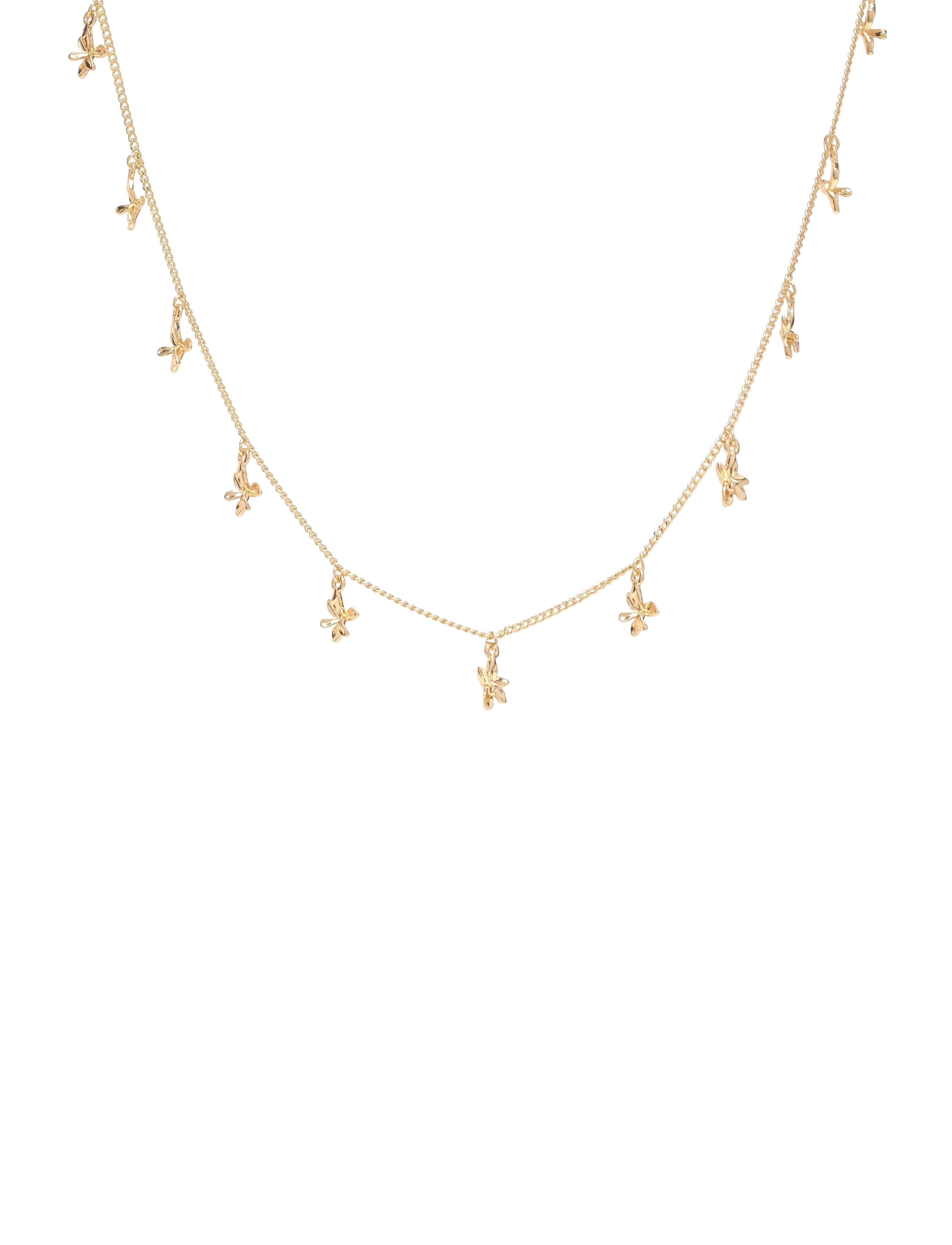 Pilgrim RIKO necklaces, 2-in-1 set, gold-plated - Kolekcje - GOLD PLATED / gold