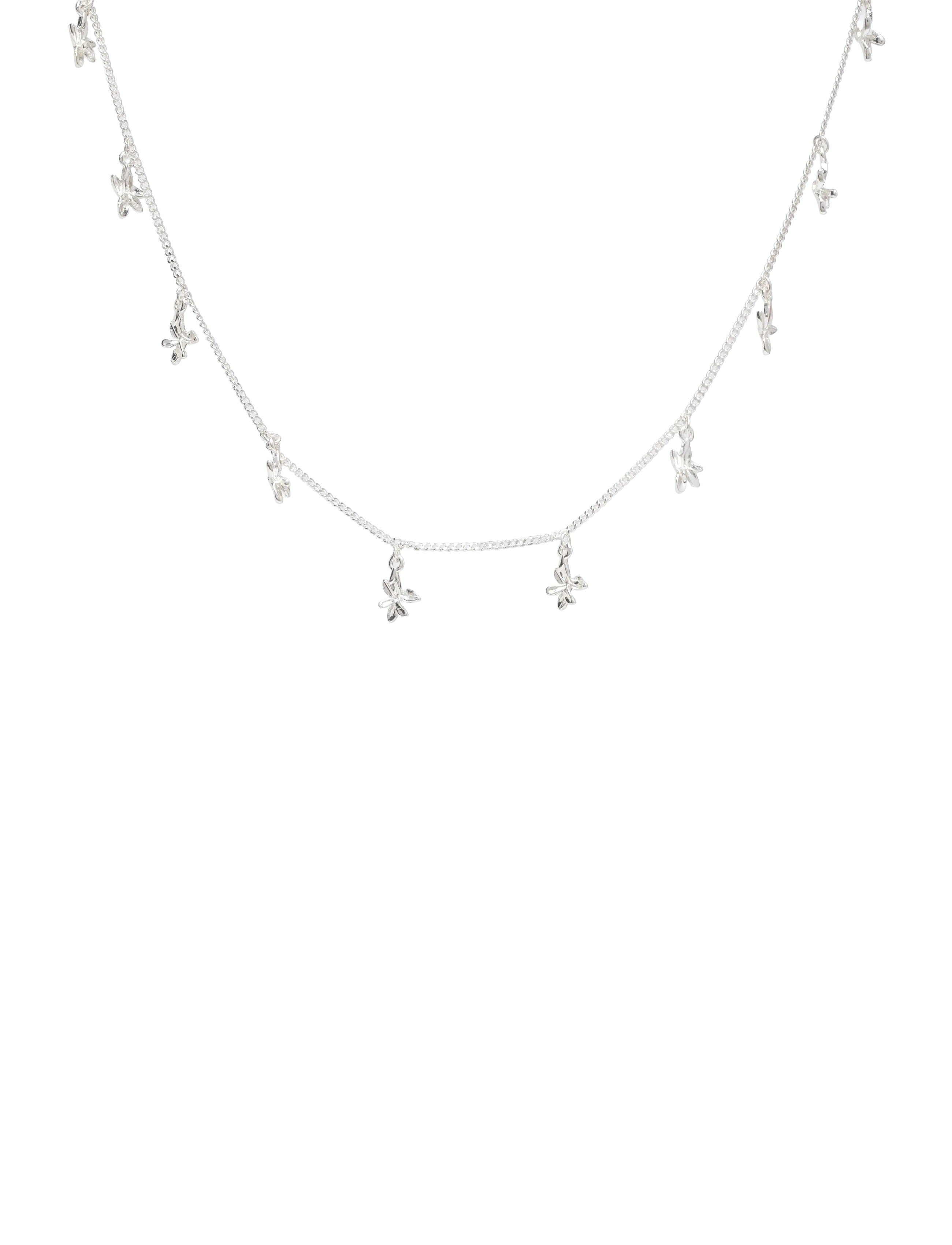 Pilgrim Riko Necklaces, 2-In-1 Set, Silver-Plated, One Size, Silber - Dainty Frauen