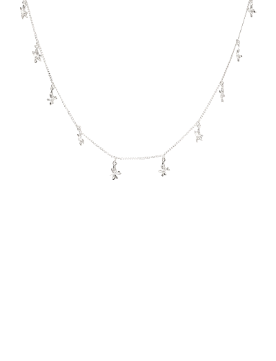 Riko Necklaces, 2-In-1 Set, Silver-Plated - HalskæDer Med VedhæNg