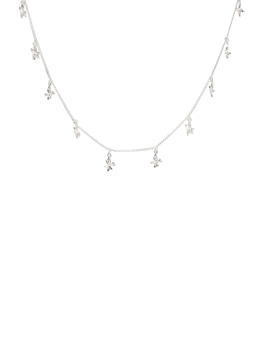 Pilgrim - RIKO necklaces, 2-in-1 set, silver-plated - ketten mit anhänger - silver plated - 0