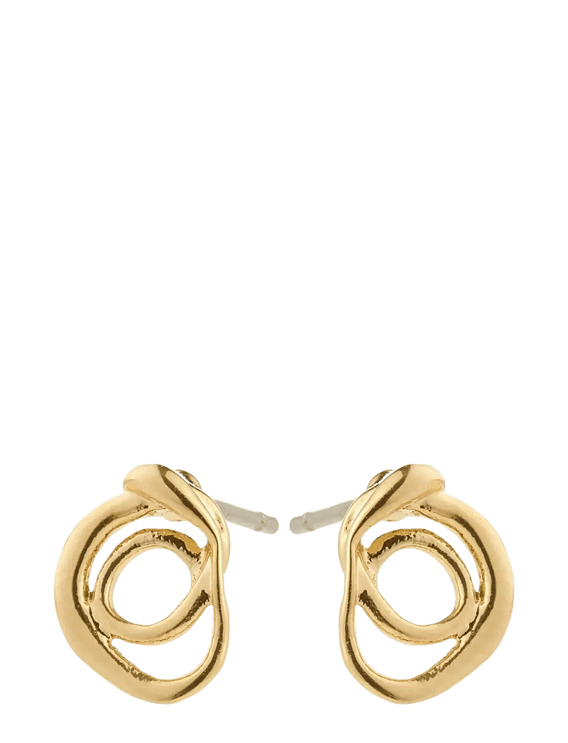 Pilgrim - DIEGO earrings gold-plated - studs örhängen - gold plated - 1