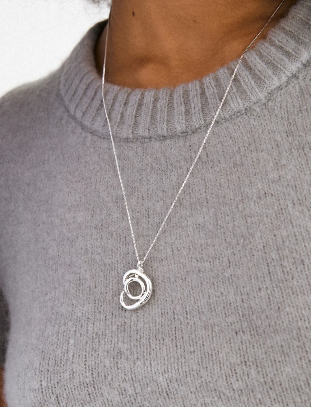 Pilgrim - DIEGO necklace silver-plated - chain necklaces - silver plated - 0