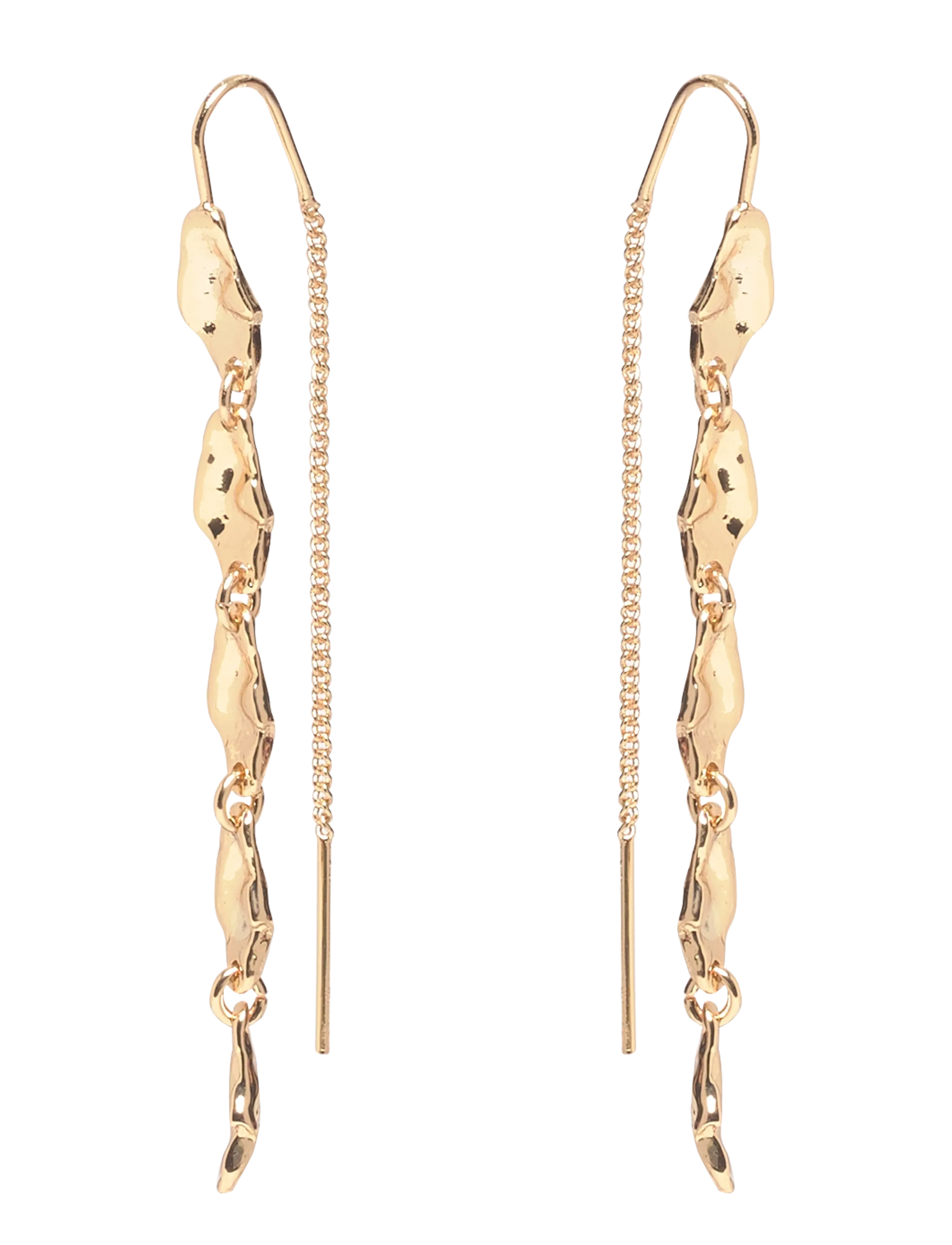 Pilgrim ELIYAH chain earrings gold-plated - Danske brands - GOLD PLATED / gold